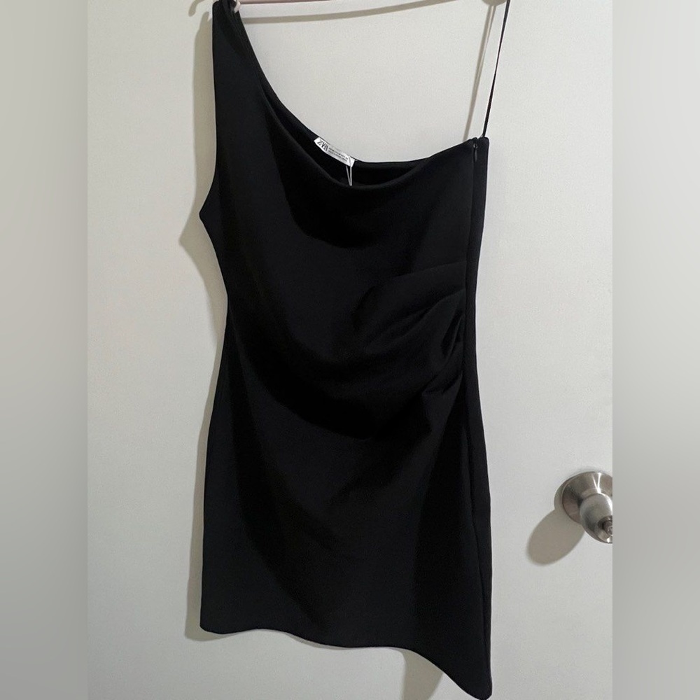 Zara One Shoulder Dress